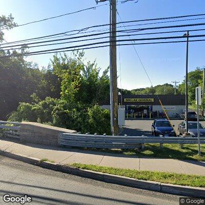 Thumbnail image of the front of a dentist office practice with the name Plymouth Dental Care which is located in Terryville, CT